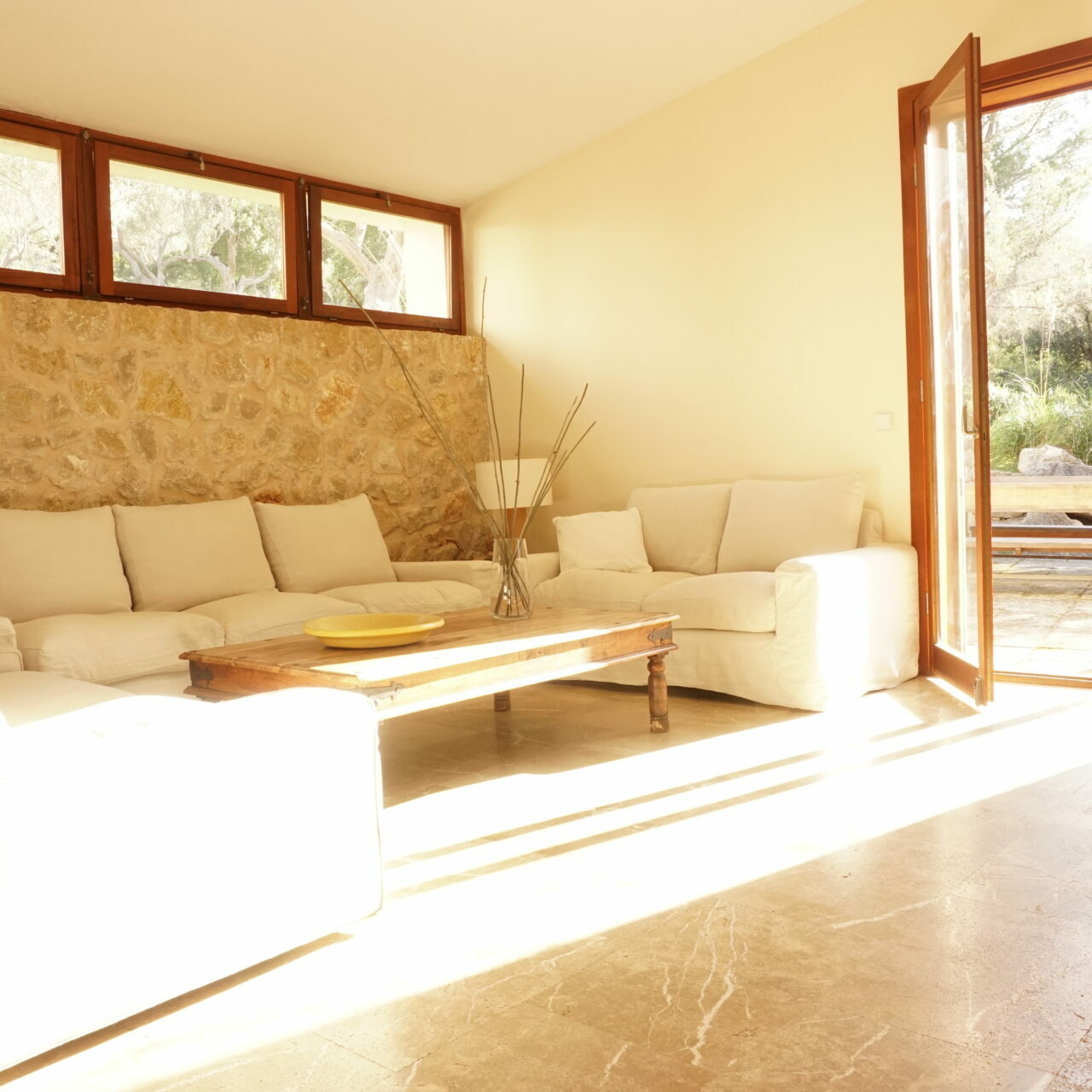 Yoga & Sonne, Living room La Serrania